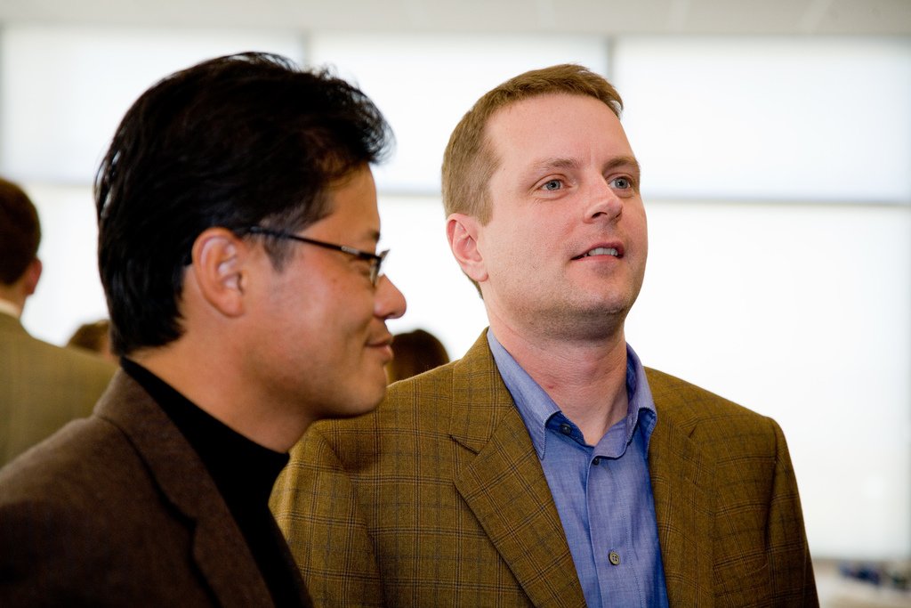 Yahoo co-founders David Filo and Jerry Yang